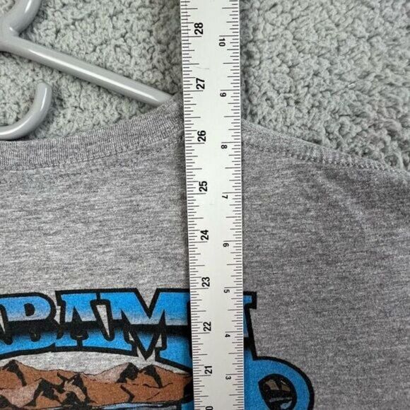 ALABAMA CONCERT SHIRT GRAY SIZE M - Picture 5 of 8